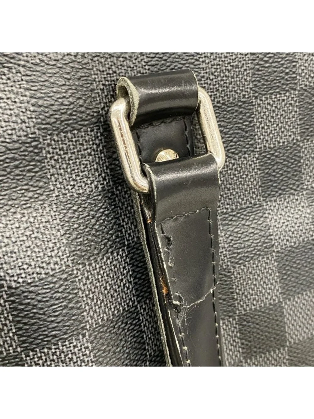 Louis Vuitton Business Bag Damier Graphite Tadao Black 2-Way